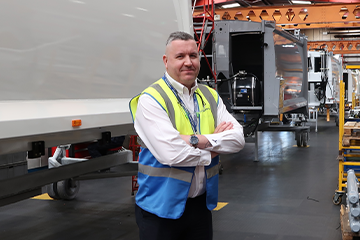In focus with Tony Bates, Manufacturing Manager...
