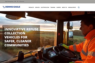 Refreshed Dennis Eagle UK website has now launched! ...