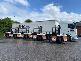 Truck-mounted forklifts on the move: Highlights from May's deliveries